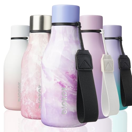 BJPKPK Insulated Water Bottles, 12oz Stainless Steel Metal Water Bottle with St…