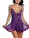 Avidlove Women Sexy Nightwear Strap Outfits Lace Babydolls Lingerie Dress