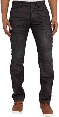 ETO Mens Jeans EM552 BLK 38R