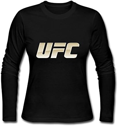 UFC Fighting Championship Fashion Style O-Neck Long Sleeve College T Shirt Womens