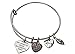 Best Friends Bracelets- Not Sisters By Blood But Sisters By Heart Bangle Bracelet- Friend Jewelry- Perfect Gift for Friends