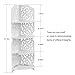 Finether 4-Tier Waterproof Shelf Unit Modern Storage Organizer Wood Plastic Composite Corner Shelf Display Free Standing Rack, for Bathroom and Living Rome, White