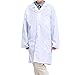 CLanItris America Kids Unisex Lab Coat for Scientist Role Play Costume Set - Soft Touch (Medium,White)