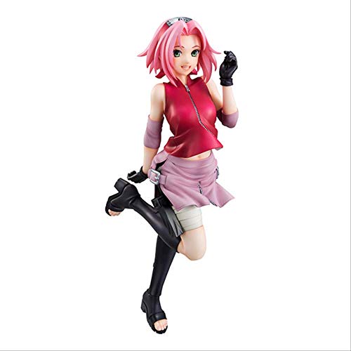 Yangzou-Nuevo-Anime-Estatuilla-22-Cm-Naruto-Shippuden-Figura-Gals-Sakura-Haruno-Figura-Completa-PVC-Figuras-De-Accin-Modelo-De-Juguete-De-Regalo