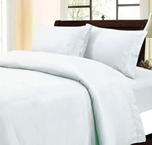 Amazon.com: 600 Thread Count Egyptian Cotton Solid White