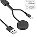 Compatible with Apple Watch Charger, 2 in 1 Magnetic Wireless Charger Cable Compatible with for Apple Watch Charger Series 4/3/2/1 and iPhone XR/XS/XS Max/X/8/8Plus/7/7Plus/6/6Plus