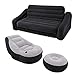Intex Inflatable Queen Size Sofa Bed + Inflatable Lounge Chair & Ottoman Set