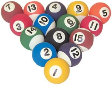 EFEXs Pool Balls - Pack of 50 Super Balls. Super Bouncy Balls (32 MM Size)