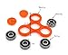 heytech Fidget Spinner Fidget Toy Hand Spinner EDC High Speed Ceramic Bearing ADHD Toy Autism Toy(Orange Black)