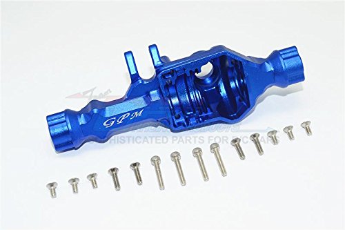 Traxxas TRX-4 Trail Defender Crawler Upgrade Parts Aluminum Front Gear Box (Without Cover) - 1 Set Blue