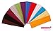 Kenz Laurenz 12 Cotton Headbands for Women Non Slip Elastic Sweat Hairbands Soft Fabric Hair Bands for Women's Hair, Workout Yoga Running Sport Thin Hair Wrap for Girls