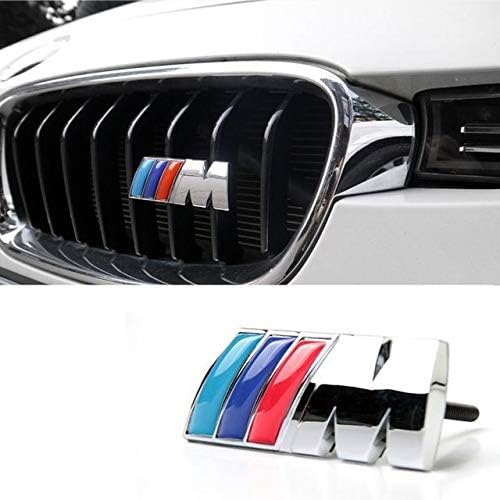 2020 Release BM-WM Power Badge Tri Color, Rear Emblem Car Logo Badge for CARBMW-Motorsport 1 3 5 7 Series E30 E36 E46 E34 E39 E60 E65 E38 X1 X3 X5 X6 Z3 Z4