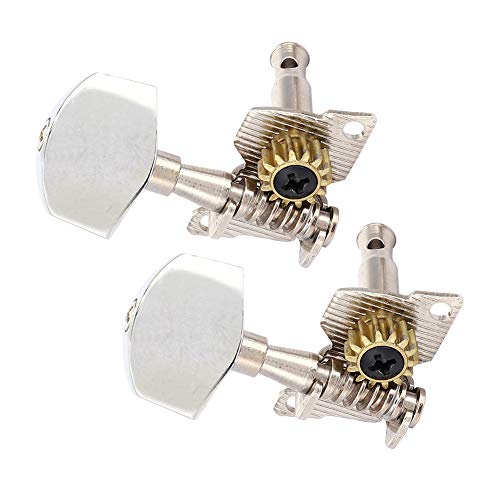 Dilwe Ukulele Tuning Peg, 2L2R Machine Heads Ukulele DIY Parts, Classical StyleUkulele accessories