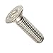 M5-0.80 x 20MM Flat Head Socket Cap Screws, Allen Socket Drive, Din 7991, Stainless Steel A2-70, Full Thread, Plain Finish, Flat Point, Quantity 50 by Fastenere