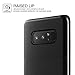 V VRS DESIGN Note 8 Case, Dual Layer Protection Full Body Heavy Duty [Wireless Charging Compatible] Cover for Samsung Galaxy Note 8 (2017) by Lumion (Guardian - Black Metallic)
