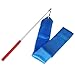 Femitu Dance Ribbon Wand Gym Rhythmic Art Gymnastic Ballet Streamer Twirling Rod, Blue