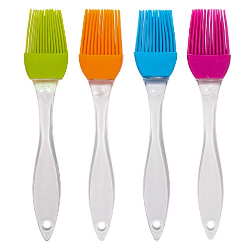4 Pcs Silicone Basting Brush and Pastry Brushe