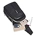 MOSISO Sling Backpack with USB Charging Port, Polyester Travel Daypack Durable Chest Shoulder Unbalance Gym Fanny Crossbody Sack Satchel Outdoor Hiking Bag for Men Women Girls Boys, Black