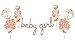 Besttt-Seller Rose Gold Baby Girl Balloon for Baby Shower Decorations, Baby Balloons, It's A Girl Gender Reveal Balloon,Bachelorette