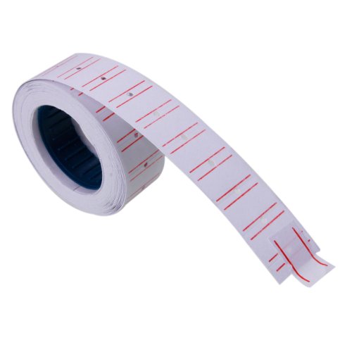 Crazy K&A Mx-5500 Single Row Labeler Price Tag Label Gun + Ink Roller + Single Row Label Paper Price Sticker Roll for Offices & Markets