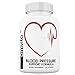 Premium Blood Pressure Support Supplement with Vitamins, Hawthorn, Niacin, Garlic and Hibiscus - Promotes Healthy Blood Pressure - Made is USA - 120 Capsules