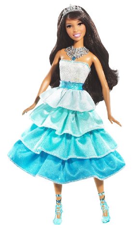 Barbie sparkle lights princess nikki doll