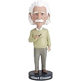 Royal Bobbles Albert Einstein Bobblehead, Premium Polyresin Lifelike Figure, Unique Serial Number, Exquisite Detail