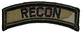 Recon Tab Morale Patch with Hook Fastener - Multicam