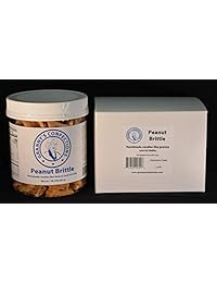 Hecho a mano del Peanut Brittle – Cargado con Peanuts by Granny Confecciones – Contenedor de una libra (16 oz)