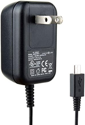 Micro USB Wall Charger AC Power Adapter For Kindle Fire (K1-Black)