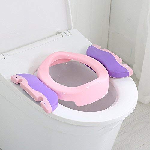 Colleer foldable portable toilet seat for babies / children, with anti slip function, for potty training.
