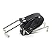 MyCHIC Men Women PU Leather Collar Strap with Metal Hook for Opening Mouth