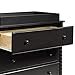 Davinci Jenny Lind Spindle 3-Drawer Dresser in Ebony