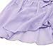 TiaoBug Girls Sequined Camisole Ballet Dance Tutu Dress Sweetheart Leotard Lavender 5-6