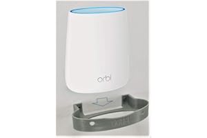 Jabtek Wall Mount Wall Bracket Compatible with The Netgear Orbi Rbs20 & Rbr20 & Rbk20 for WiFi Mesh System Grey