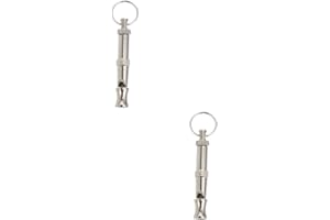 Beaupretty 2 pcs Pigeon Ultrasonic Whistle Pigeon Behavior Whistle Dog Whistles Stop Neighbors Dog Barking Puppy Whistle Silent Dog Whistle rc Pets Toy Pets Trainer Stainless Steel Sports