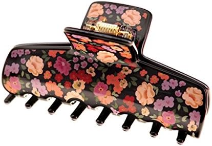 Aznavour Garden Flower Le Viele Claw Pin Women's Hair Accessory Hair Clip (Peach)