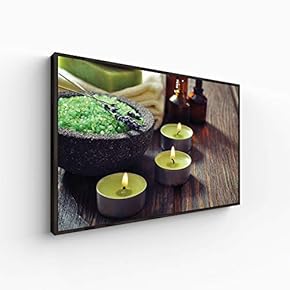 Canvas Wall Art for Living Room, Bedroom Spa Framed Canvas Prints for Home Decoration Ready to Hang - 16"x24" inches