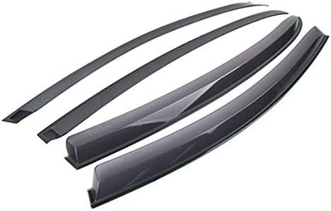 SAEWON Window Sun Visor Rain Guard Premium Polycarbonate for Kia All New Sportage 2017