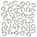Beadaholique Wire & Thread Protectors Protector Loops Silver Color (144)