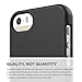 iPhone SE case, elago® [Glide][Soft Feel Black] - [Mix and Match][Premium Armor][True Fit] - for iPhone SE/5/5S