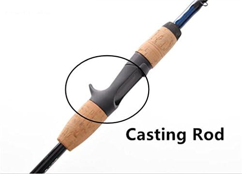 2 Tip Spinning Fishing Rod 7" M Actions 6-12G Lure Weight Casting Lure Fishing Rod Light Grey 1.8 m