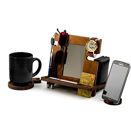 mens wooden watch stand