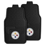 FANMATS 8752 Pittsburgh Steelers 2-Piece Heavy Duty
