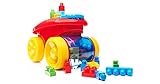 Mega Bloks Block Scooping Wagon Building Set Red (Toy)