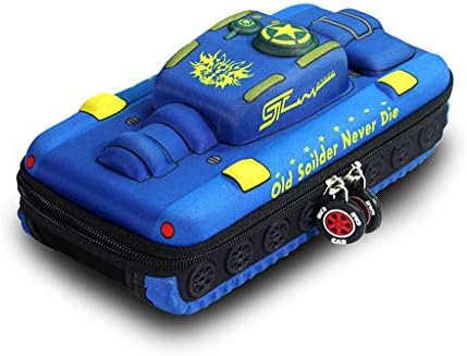 Sidougeri Creative Tank Car Pencil Bag Large Capacity Pen Storage Organizer Office School Supplies Stationery Boy Gift