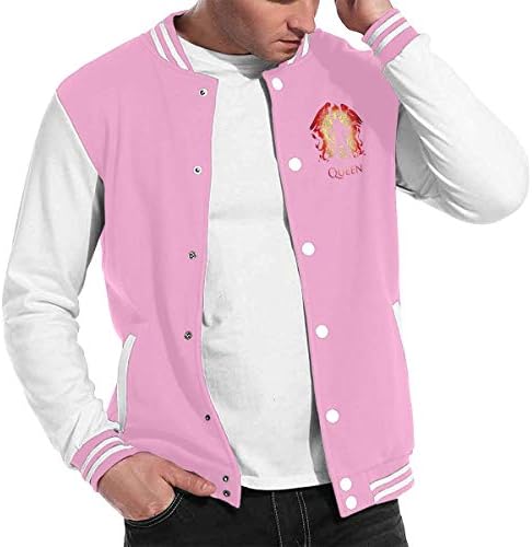 ジャケット メンズ ウィンドブレーカー ジャージー パーカー ベースボールジャケット 長袖 Queen トレーナー 上着 スポーツ 厚手 スウェット 出荷 スタジャン クイーン コート