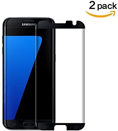 Galaxy S7 Edge Screen Protector, [2PACK] Galaxy S7 Edge Tempered Glass,Granvan Ultra HD Clear Anti-Bubble Glass Screen Protector for Samsung Galaxy S7 Edge