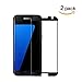 Galaxy S7 Edge Screen Protector,Galaxy S7 Edge Tempered Glass, [2PACK] Granvan Ultra HD Clear Anti-Bubble Glass Screen Protector for Samsung Galaxy S7 Edge