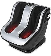 Comfier Foot and Calf Massager with Heat,Shiatsu Feet Massager Machine Relieve Sore Feet,Calfs an...